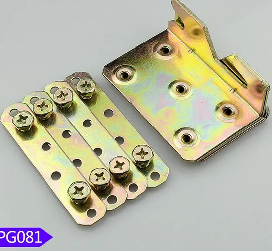 Bed Hook Screw Bed Hanging Thick Iron Bed Hinge Angle Iron Furniture Hardware Accessories Manufacturers