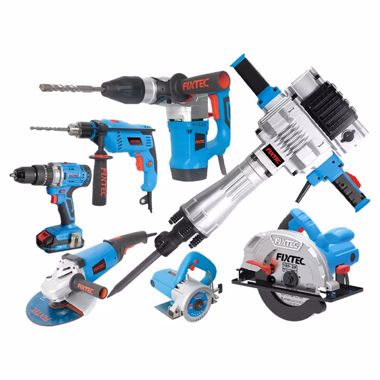 Fixtec Wholesale Ready Stock Electric Cordless Impact Hammer Drills Electric Tools Cordless Power Tools