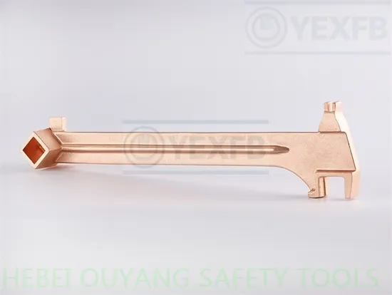 Spark Resistant Oil Gas Safety Tools, Bung Spanner/Wrench, 385 mm, Atex 