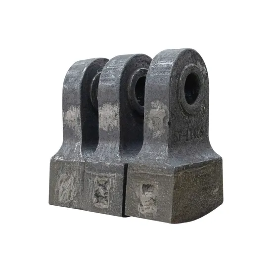 Mining Construction Equipment Parts Rock/Mining/Impact/Hammer/Grinding/Limestone/Mobile/Stone Metal Crusher Composite Hammer Manganese Wear Parts 