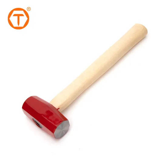Carbon Steel Heavy Wooden Handle Metal Hammer China Custom Big Hammer 