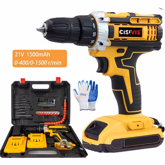 Cordless Impact Drill Power Tool Power Screwdriver