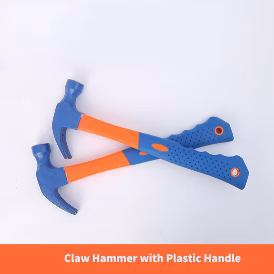 Claw Nailing Tool Hardware Household Woodworking Plastic Handle Hammer Duckbill Claw Hammer
